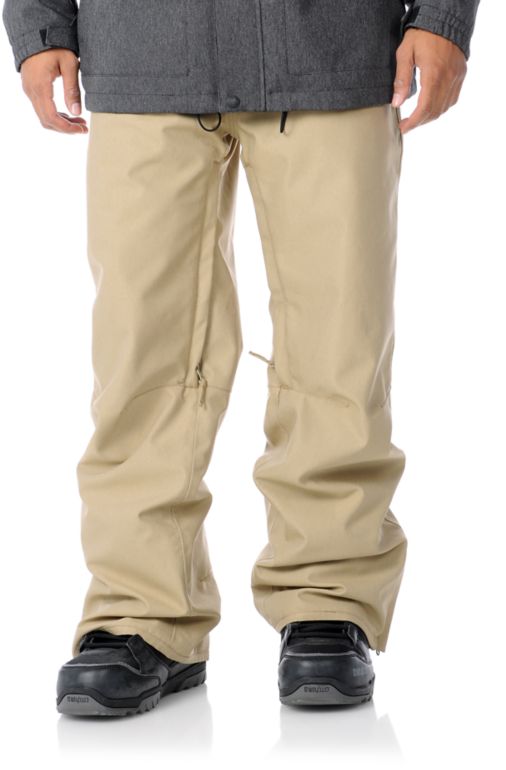Empyre Skeletor Khaki 10K 2012 Guys Snowboard Pants