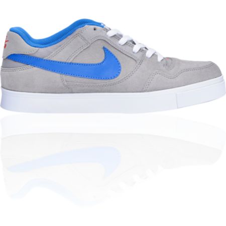 Nike SB Zoom P-Rod 2.5 Grey & Blue Suede Skate Shoe