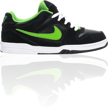 Nike 6.0 Oncore Black, White, & Green Apple Shoe