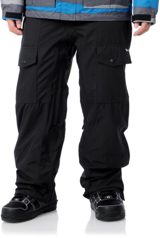 Aperture Drake 10K Black 2012 Guys Snowboard Pants