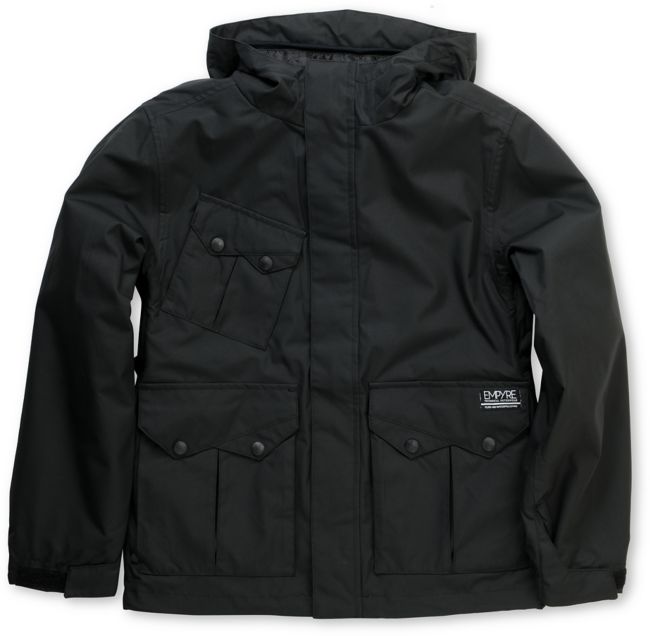 Empyre Descender 2012 Boys Black 10K Snowboard Jacket