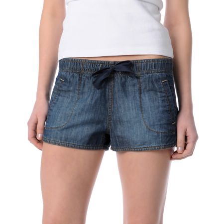 Empyre Girl Caspian 2.5" Denim Twill Shorts