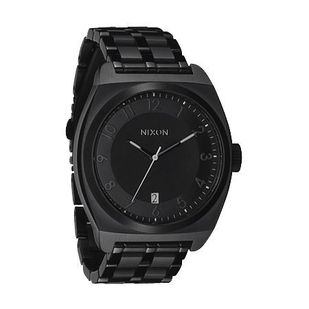 Nixon Monopoly All Black Analog Watch