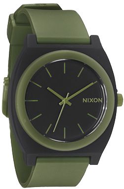 Nixon Timeteller P Army & Matte Black Digital Watch