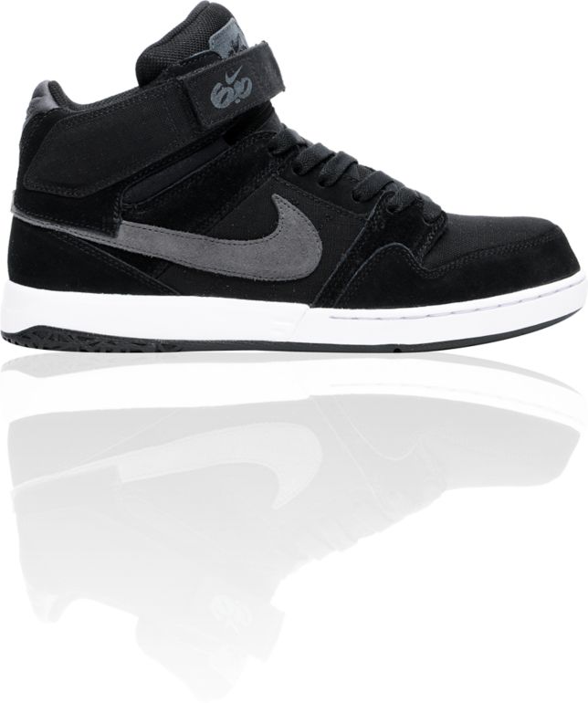Nike 6.0 Zoom Mogan Mid 2 Black, Grey, & White Shoe