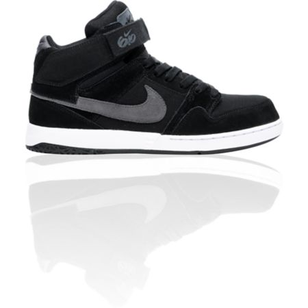 Nike 6.0 Zoom Mogan Mid 2 Black, Grey, & White Shoe