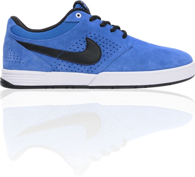 Nike SB P-Rod 5 Low Lunarlon Varsity Royal & Black Shoe