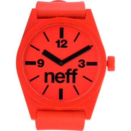 Neff Daily Red Analog Watch 
