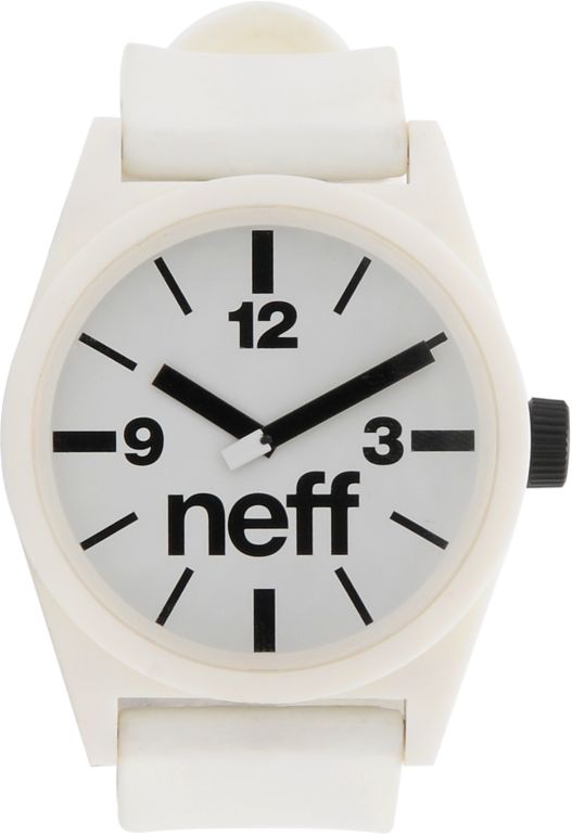 Neff Daily White Analog Watch