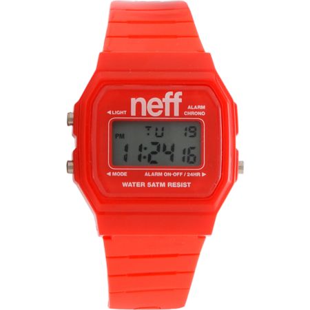 Neff Flava Red Digital Watch 