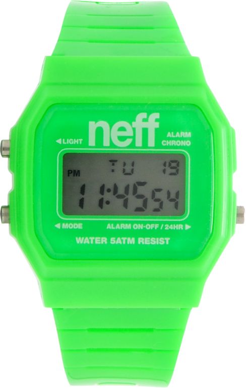 Neff Flava Green Digital Watch