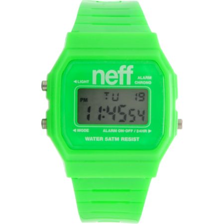 Neff Flava Green Digital Watch 