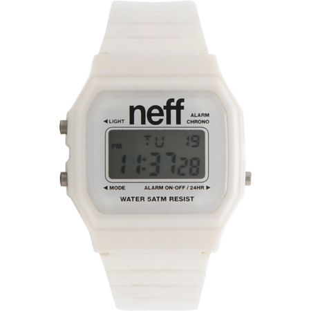 Neff Flava White Digital Watch 