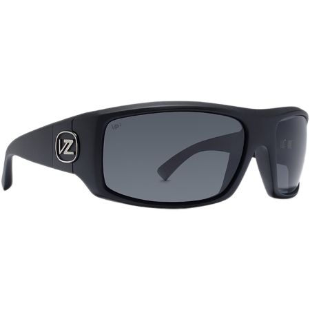 Von Zipper Clutch Black Satin VP3 Polarized Sunglasses