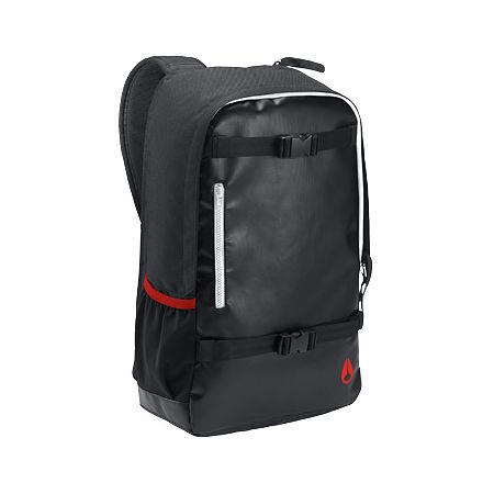Nixon Smith Black, Red, & White Skate Backpack