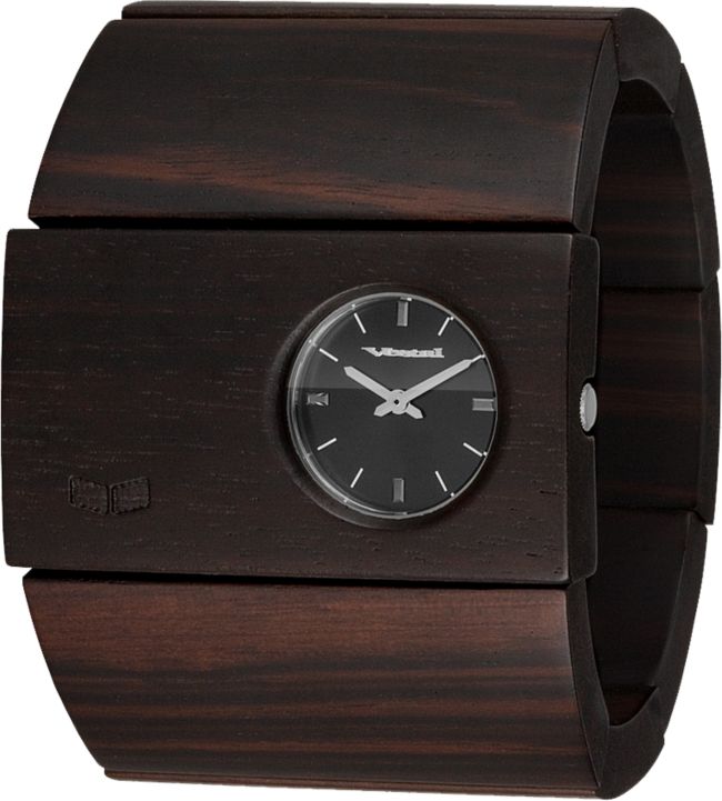 Vestal Rosewood Girls Ebony & Black Analog Watch