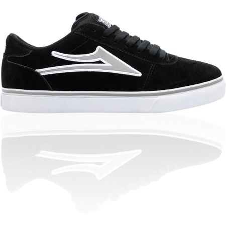 Lakai Manchester Select Black & Grey Skate Shoe