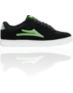 Lakai Mike Mo Black & Lime Green Suede Skate Shoe