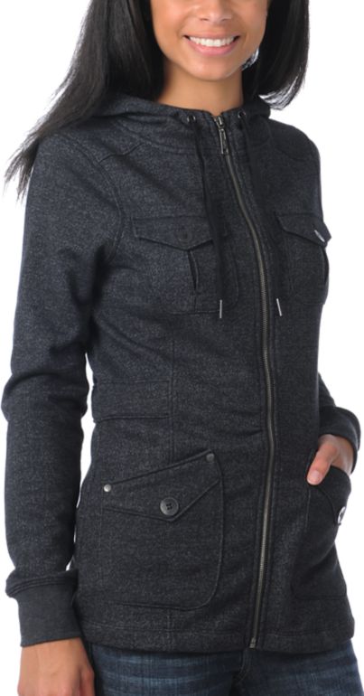 Fatal Charm Parados Fleece Black Hoodie