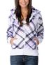Empyre Girl Timber Purple Plaid Tech Fleece