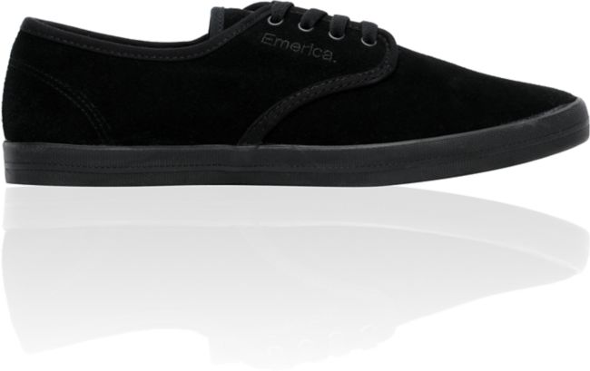Emerica Wino All Black Suede Shoe