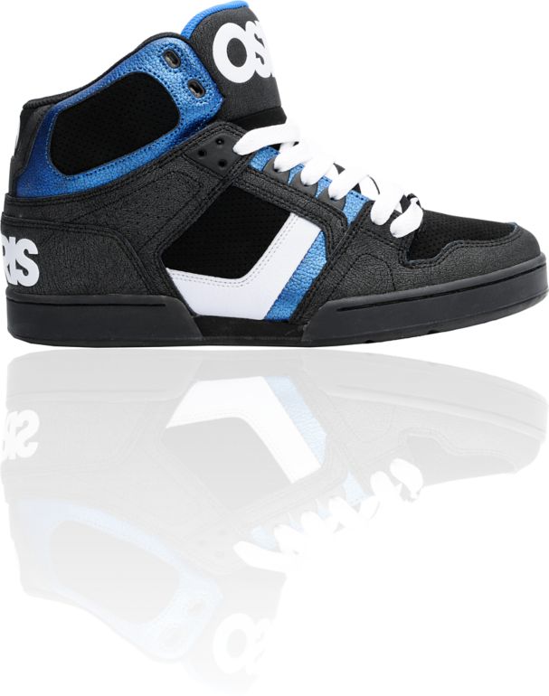 Osiris NYC 83 Black, White, & Royal Shoe