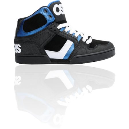 Osiris NYC 83 Black, White, & Royal Shoe