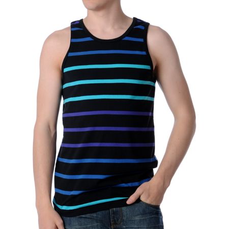 Empyre Global Black Stripe Tank