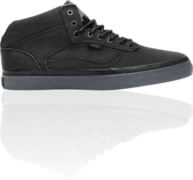 Vans OTW Bedford Black & Pewter Washed Canvas Shoe