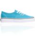 Vans Girls Authentic Enamel Blue Lace Up Shoe
