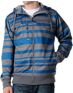 Empyre Missile Turquoise & Grey Tech Fleece Jacket