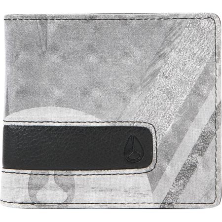 Nixon Showtime White Print Bi-Fold Wallet