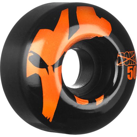 Bones Icons Black & Orange 50mm Skateboard Wheels