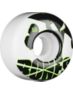 Bones Icons Green & White 53mm Skateboard Wheels