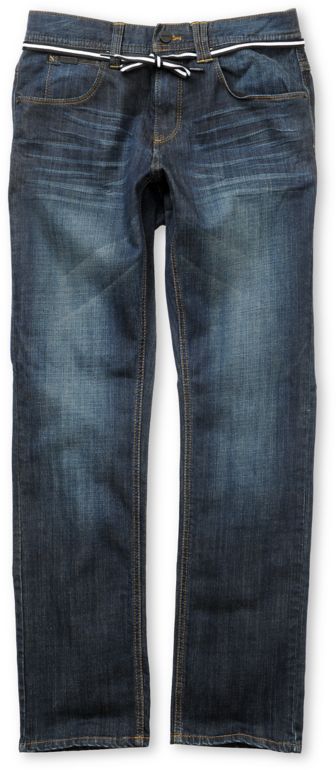 Empyre Skeletor Dark Stone Blue Slim Jeans
