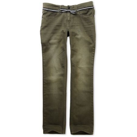 Empyre Skeletor Olive Slim Jeans
