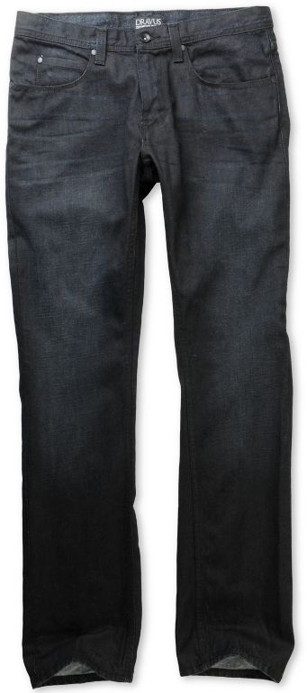 Dravus Standard Pigment Dark Blue Wash Jeans