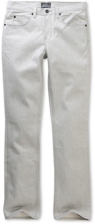 Dravus Narrows Heather Grey Twill Jeans