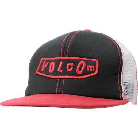 Volcom Pistol Cheese Maroon Trucker Hat