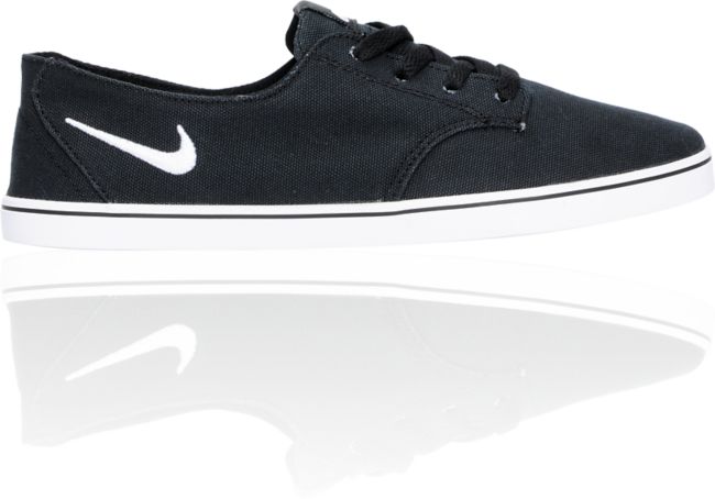 Nike 6.0 Girls Braata Lite Black Canvas Shoe