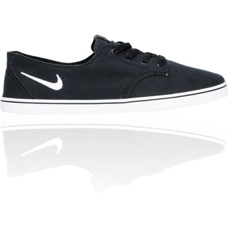Nike 6.0 Girls Braata Lite Black Canvas Shoe