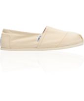 Toms Shoes Guys Classic Natural Canvas Shoe