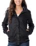Element Girls Kipton Black Windbreaker Jacket