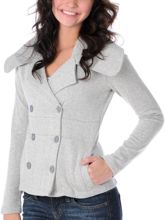 Element Girls Darian Grey Peacoat