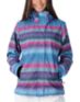 Roxy 2012 Jet Purple Stripe 8K Soft Shell Girls Snowboard Jacket