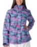 Roxy 2012 Jet Purple Mountain Camo 8K Softshell Girls Snowboard Jacket