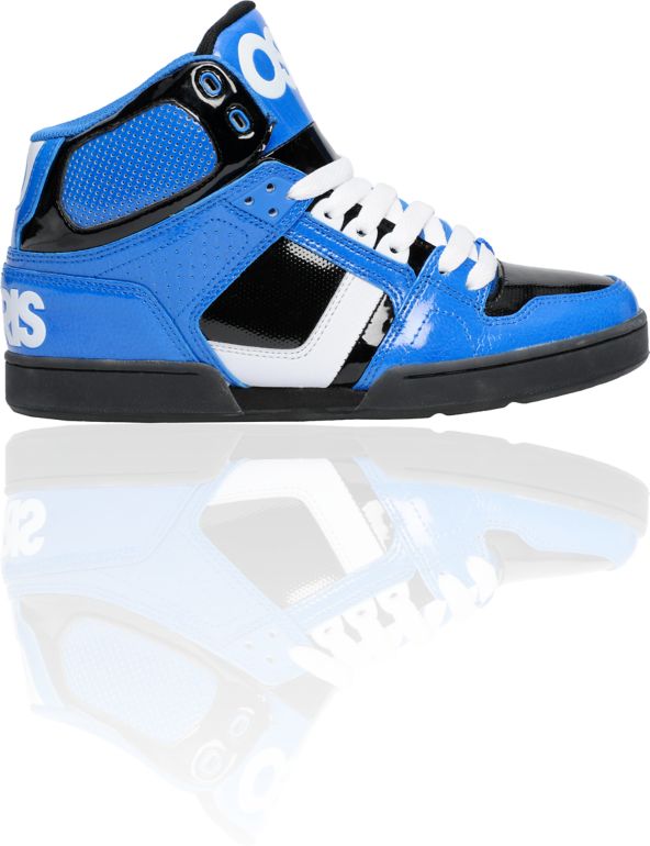 Osiris NYC 83 Royal Blue, Black & White Shoe