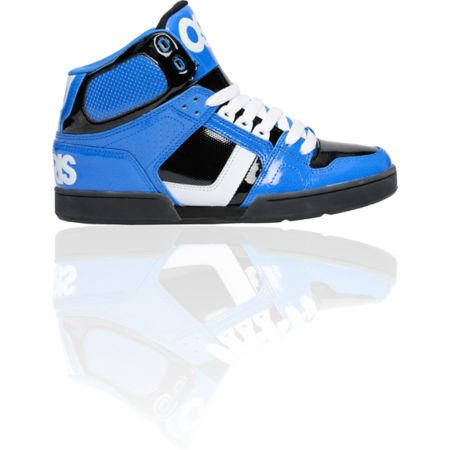Osiris NYC 83 Royal Blue, Black & White Shoe