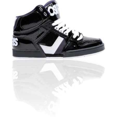 Purple Skate Shoes on Sale Osiris Nyc 83 Black  Purple    White Skate Shoe At Zumiez   Pdp