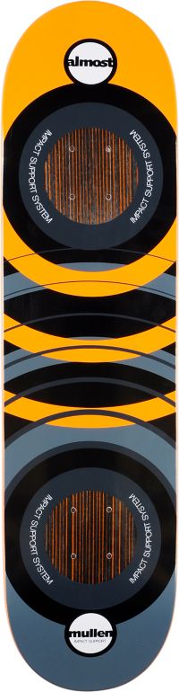 Almost Mullen Fluorescent 8.0 Impact Support Skateboard Deck